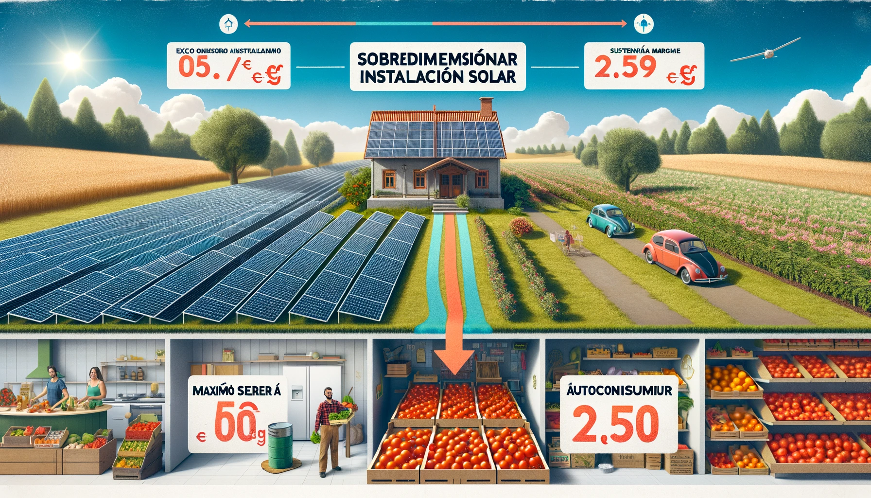 La Importancia del Autoconsumo en Instalaciones Solares Sobredimensionadas